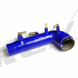 REV9 TURBO INLET INDUCTION SILICONE HOSE BLUE FOR IMPREZA WRX 02-07/ STI 04-14 - Bild 1 von 2