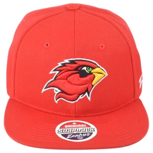 NCAA Zephyr Lamar Cardinals Red Sports Flat Bill Men Adults Adjustable Hat Cap - Picture 1 of 7