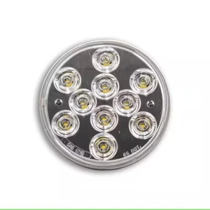 Luz de respaldo LED redonda Power Products 12v 4" - transparente - #LED4019W - Imagen 1 de 1