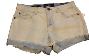 Lucky Brand Girls Jean Shorts Riley Adjustable Light Wash Size 14 new - Picture 1 of 6
