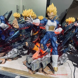 SUNYATA Studio 1/6 Dragon Ball Vegeta IV & Torankusu Resin Painted Statue Stock - Picture 1 of 11