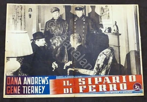 Locandina cinema - Film Il sipario di ferro - Dana Andrews - 1948 - Picture 1 of 1