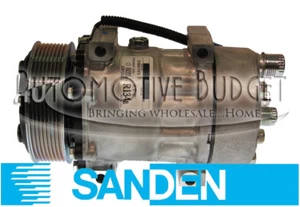 Compresor de aire acondicionado Sanden 4667 con embrague - NUEVO FABRICANTE DE EQUIPOS ORIGINALES - Imagen 1 de 1