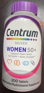 Centrum Silver Womens 50+ Vitamins, Multivitamin Supplement, 200 Count ๐ซ๐ง ๐๏ธ - Picture 1 of 9