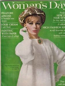 Woman's Day Magazine Pinafore Aprons Painting September 1964 090419nonr - Picture 1 of 1