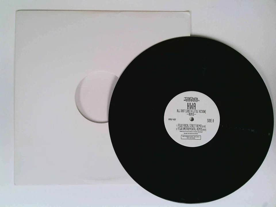 HWA 12" Single All That Juzt A Little Action Remix Hs w/ Attitude Eazy-E PROMO - Image 1 of 1