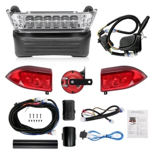 12V Golf Cart Full LED Light Kit w/ Turn Signal Fit for Club Car Precedent 2004+ - Picture 1 of 12
