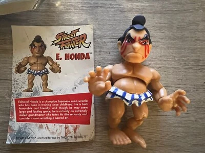 Vinilo de acción The Loyal Subjects Street Fighter E. Honda Foto 1 de 3