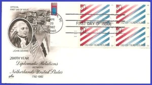 USA4 #2003 U/A ARTCRAFT FDC PB4 U.S. and Netherlands Relations - Bild 1 von 1