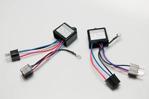 2X H4 Convertidor Positivo y Negativo Interruptor Negativo Arnés Adaptador HB2 9003 - Imagen 1 de 11
