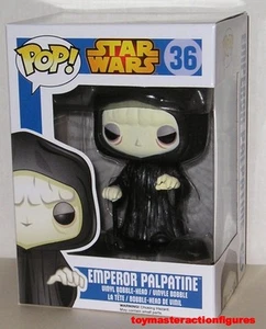 Funko 2014 Pop Star Wars Emperador Palpatine #36 Cabeza Bobble Color Pálido En Stock - Imagen 1 de 1