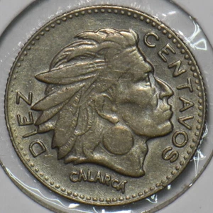 Colombia 1963 10 Centavos Eagle animal 152138 combine shipping - Picture 1 of 2