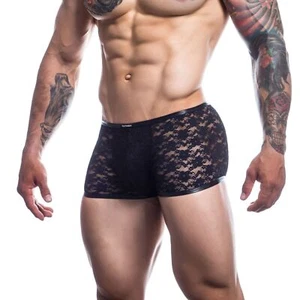 Cut4Men L4CE Trunk 05 Herren Unterwäsche Boxershorts Männerwäsche Spitze gefüttert Pouch - Bild 1 von 6