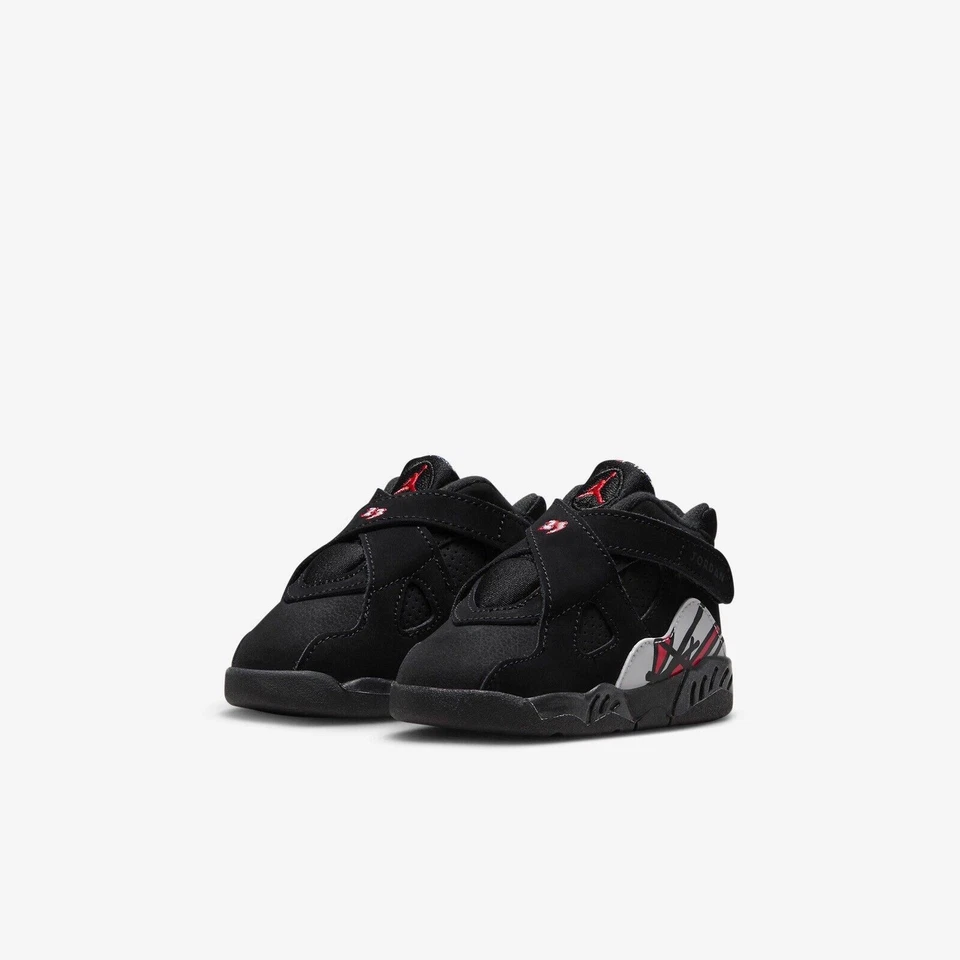 [305360-062] Toddler Jordan 8 Playoffs Black *NEW* - Image 1 of 4