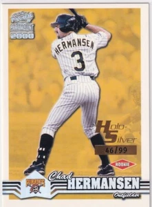 CHAD HERMASEN /99 PACIFIC PARAMOUNT HOLO - SILVER FOIL PARALLEL PIRATES #184 2000 - Bild 1 von 1