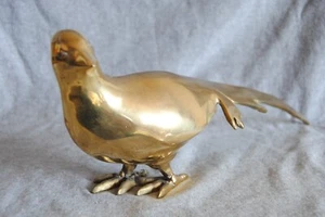 estatuilla de latón roadrunner estatua - Imagen 1 de 3