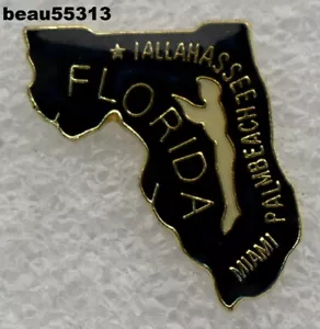 ⭐FLORIDA STATE USA GREAT FOR HARLEY VEST JACKET HAT TRAVEL PIN - Picture 1 of 1