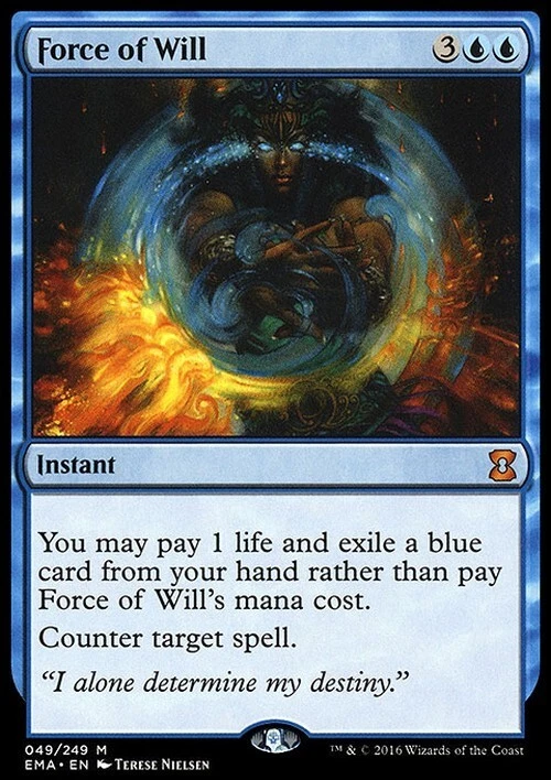Force of Will ~ Eternal Masters [ NearMint ] [ Magic MTG ] - Image 1 of 1