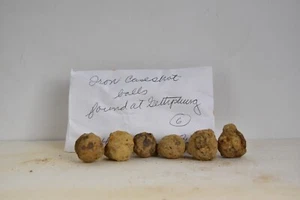 6-Iron Case Shot ball found at Civil War Gettysburg Battle site 1863 Relic - Picture 1 of 21