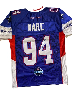 Camiseta Autografiada Demarcus Ware 07 DALLAS COWBOYS Fútbol Pro Bowl Firmada Foto 1 de 4