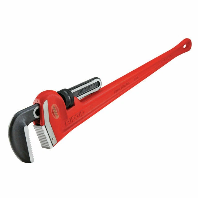 Ridgid Straight Pipe Wrench - Red (31045)