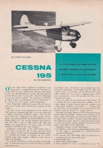 Cessna 195 Aircraft Report 1/1/2023r - Picture 1 of 1