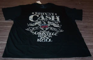 Camiseta ESTILO VINTAGE JOHNNY CASH The Man In Black PARA HOMBRES XL NUEVA con ETIQUETA - Imagen 1 de 3