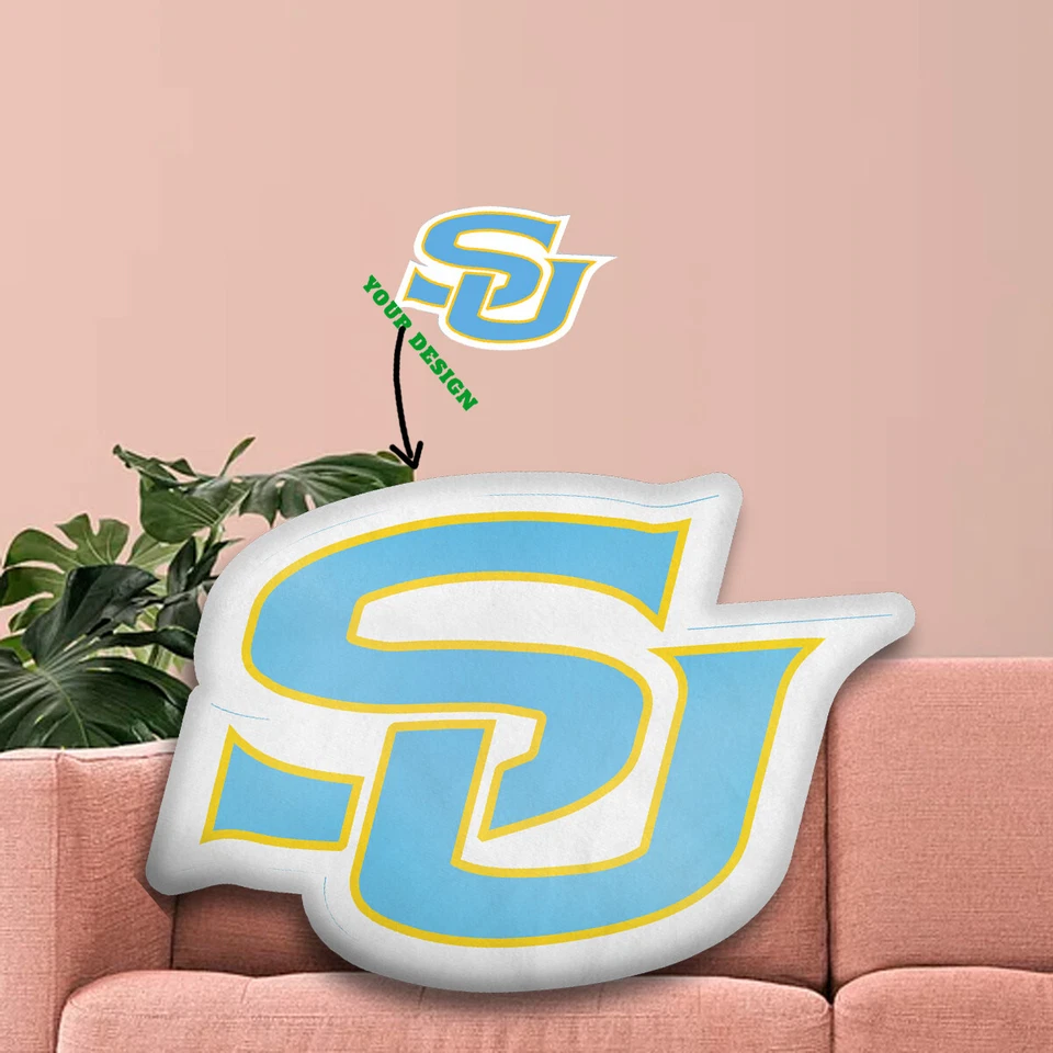 Funda de almohada de felpa Southern Jaguars personalizada de 3 formas Foto 1 de 1