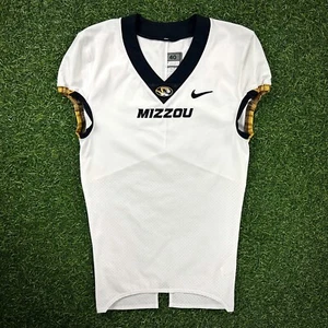 2012-19 Nike NCAA Team Issued Game Jersey Missouri Tigers Mizzou White Sz. 40 L - Picture 1 of 5