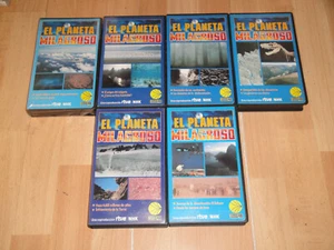 EL PLANETA MILAGROSO SERIE DOCUMENTAL CON 6 VIDEO VHS USADO EN BUEN ESTADO - Imagen 1 de 3