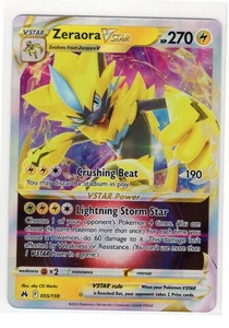 Pokemon Krone Zenith 055/159 Zeraora Vstar - Bild 1 von 1