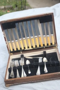 Von der Regierung ausgegebenes Lot Besteck breiter Pfeil Mark Proof Briefmarken Sheffield Messer - Bild 1 von 20