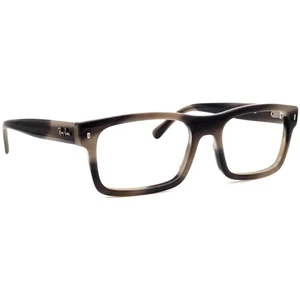 Ray-Ban Eyeglasses RB 5435 8404 Polished Havana Grey Square Frame 56[]19 145 - Picture 1 of 6
