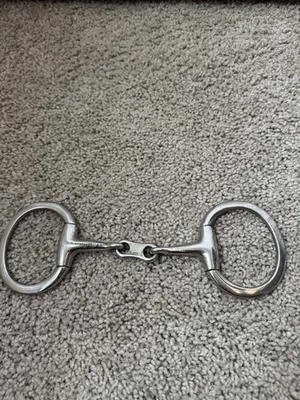 Korsteel 4,5 дюйма Eggbutt French Link Snaffle - Изображение 1 из 3