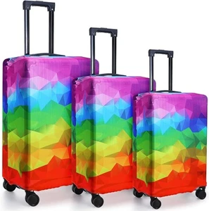 Sweetude 3 Pcs Luggage Cover Set Travel Suitcase Baggage Protective... - Picture 1 of 6