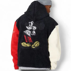 Kith x Disney Mickey Mouse Sherpa Logo Hoodie Size XL - Picture 1 of 9