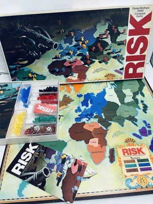 1980 Risk Board Game Parker Brothers COMPLETE - Image 1 of 4
