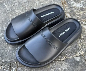 Emporio Armani Sliders.Size 10. - Picture 1 of 11