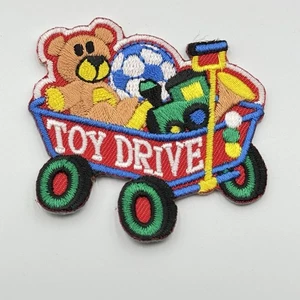 Girl Scouts Toy Drive Patch Badge - Picture 1 of 2