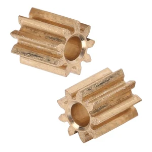2PCS Pignone Ottone Ingranaggio 9T 5mm Mini Motore Ingranaggi di Ricambio Compatibile con HDGL - Foto 1 di 22
