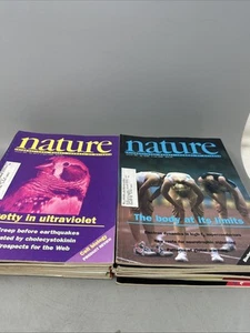 Lot of 24 Nature Magazines International Weekly Journal of Science Year 1996 - Picture 1 of 24