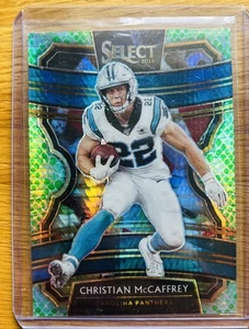 2019 Panini Select - Concourse Dragon Scale Prizm #46 Christian McCaffrey 72/88 - Picture 1 of 2