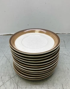 Lot of 12 Mikasa Potters Art Buckskin 6" Saucer Plates - Picture 1 of 5