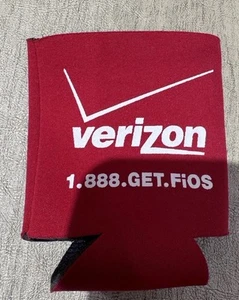 Verizon rot Marken Fios Getränk Party Dose Koozie - Bild 1 von 2