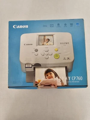 Canon Selphy CP760 Compact Photo Thermal Printer New - Image 1 of 4