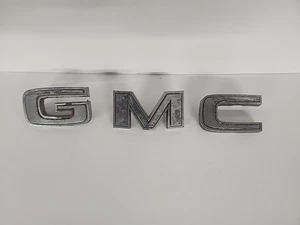 Vintage GMC Letter Emblem, 716479, 716498, 716499 - Picture 1 of 11