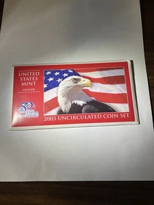 2003-P Philadelphia Mint Uncirculated Set 10 Coins - Picture 1 of 3