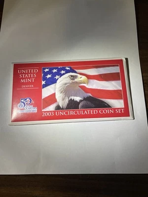 2003-P Philadelphia Mint Uncirculated Set 10 Coins - Image 1 of 3