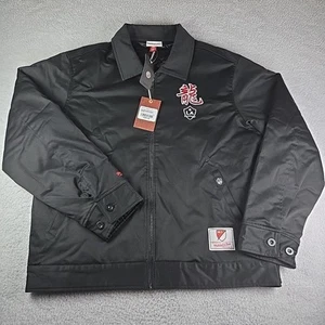 Mitchell & Ness LA Galaxy Asian Heritage Canvas Jacket Men's XL MLS Dragon NWT - Picture 1 of 22
