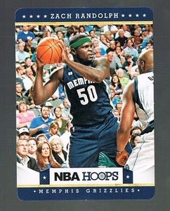 2012/13 Panini NBA HOOPS Taco Bell ZACH RANDOLPH #39 MEMPHIS / MICHIGAN STATE - Bild 1 von 1